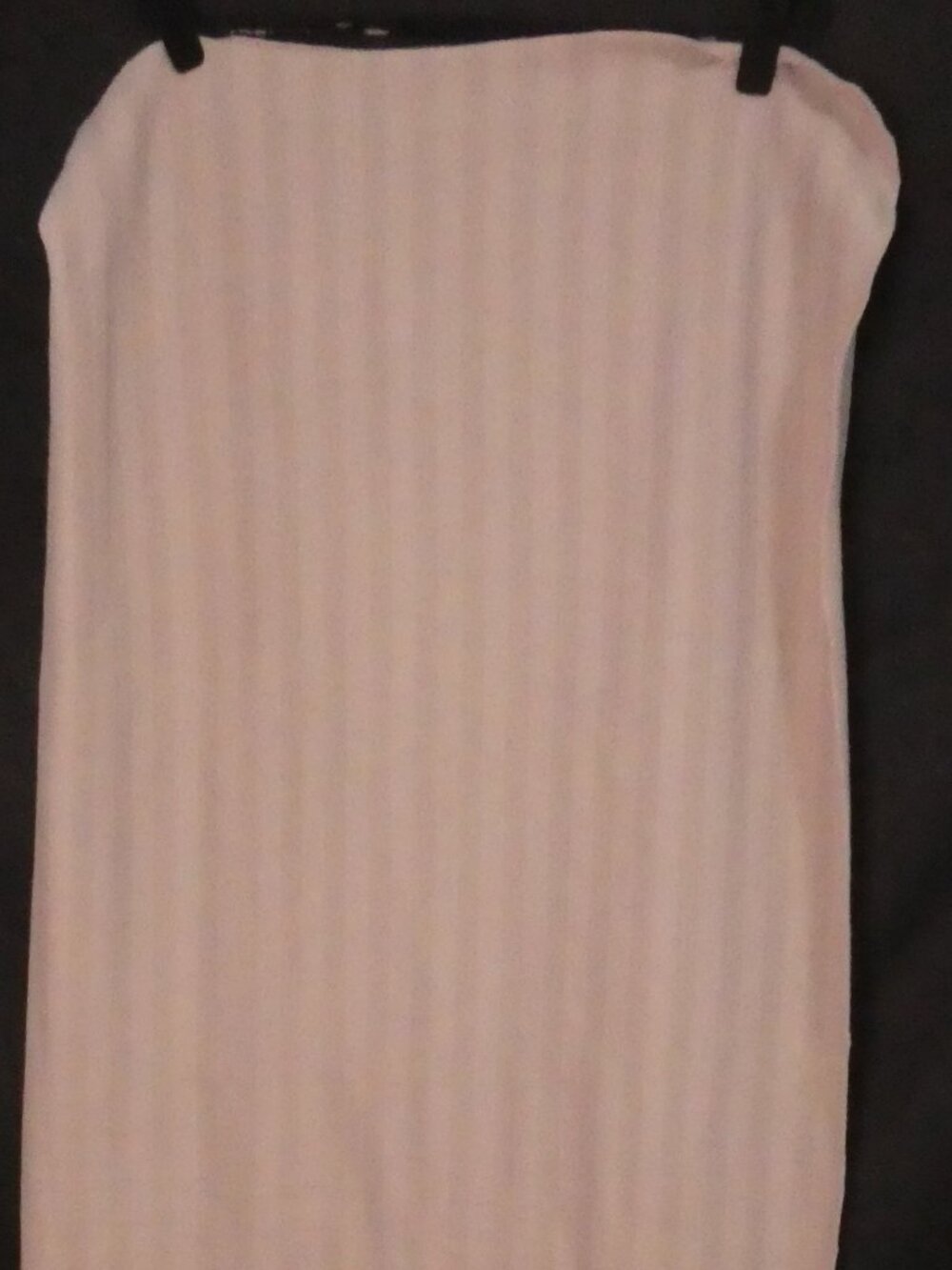 IKEA Vitmossa Cozy Grey Striped Fleece Throw Blanket Soft Neutral Striped